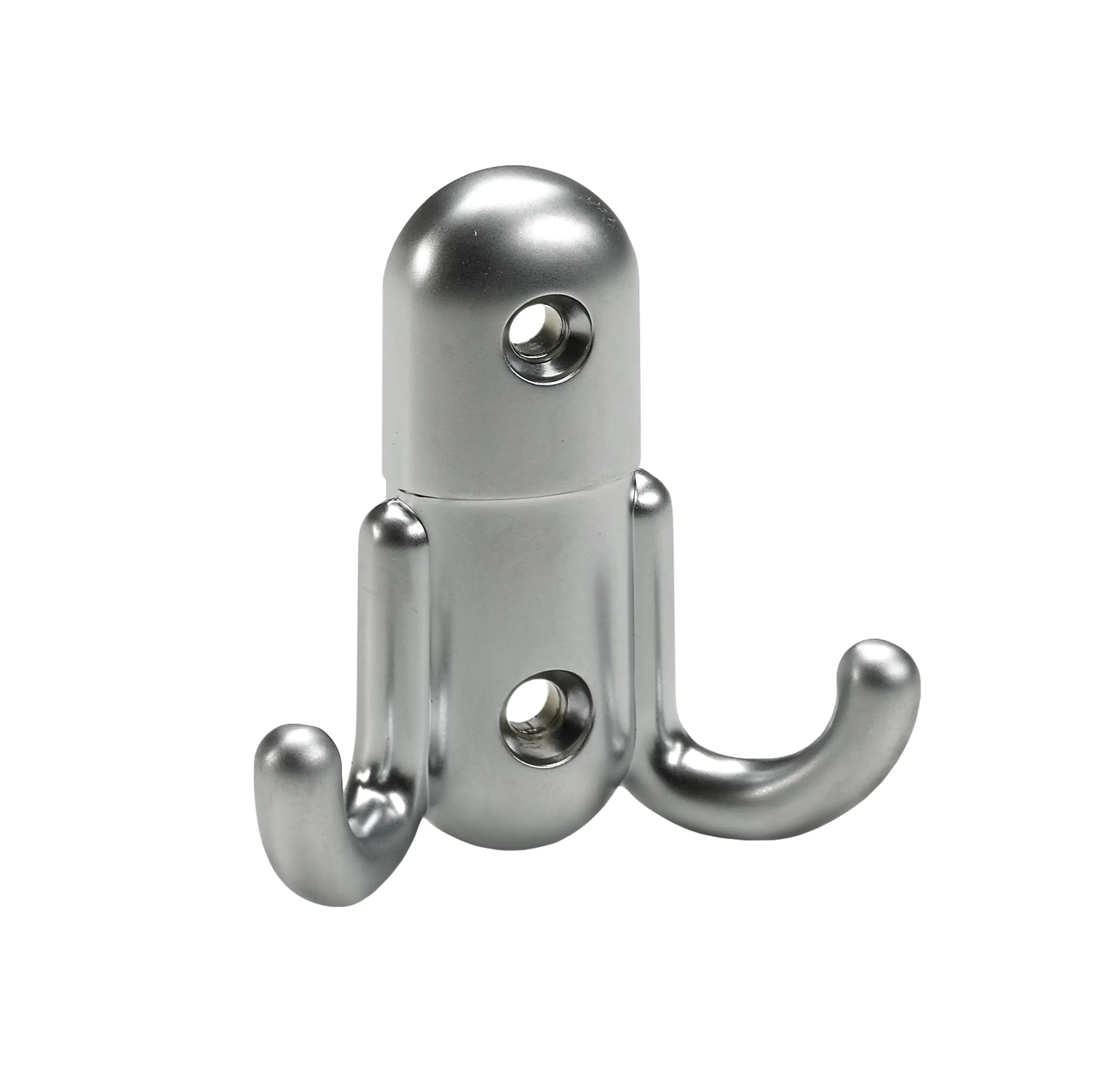 Hettich Mantelhaken 6 x 5,5 x 2,2 cm Aluminium-Optik - 1 Stück