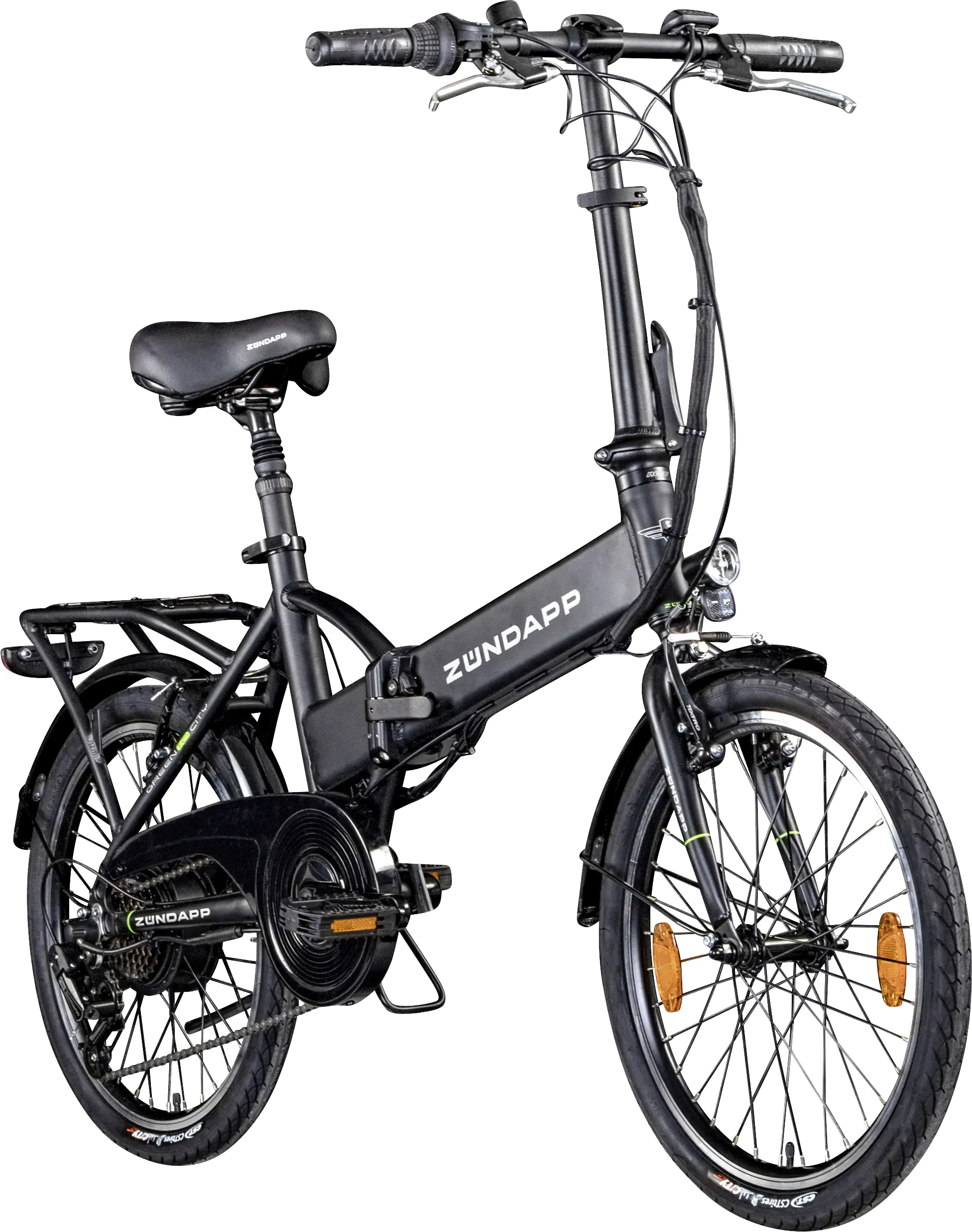Zündapp E-Bike Faltrad Green 1.0 Unisex 20 Zoll 6-Gang 270 Wh schwarz
