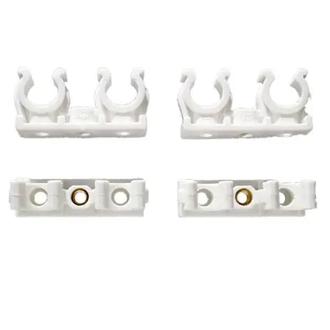 Cornat Rohrclip doppelt 15 mm / 25er Pack