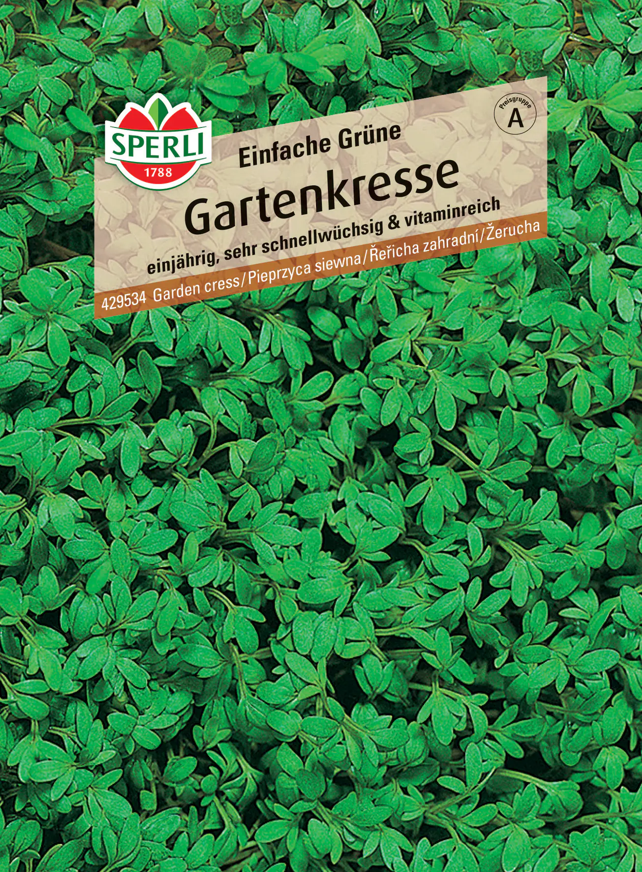 Sperli Gartenkresse Einfache Grüne