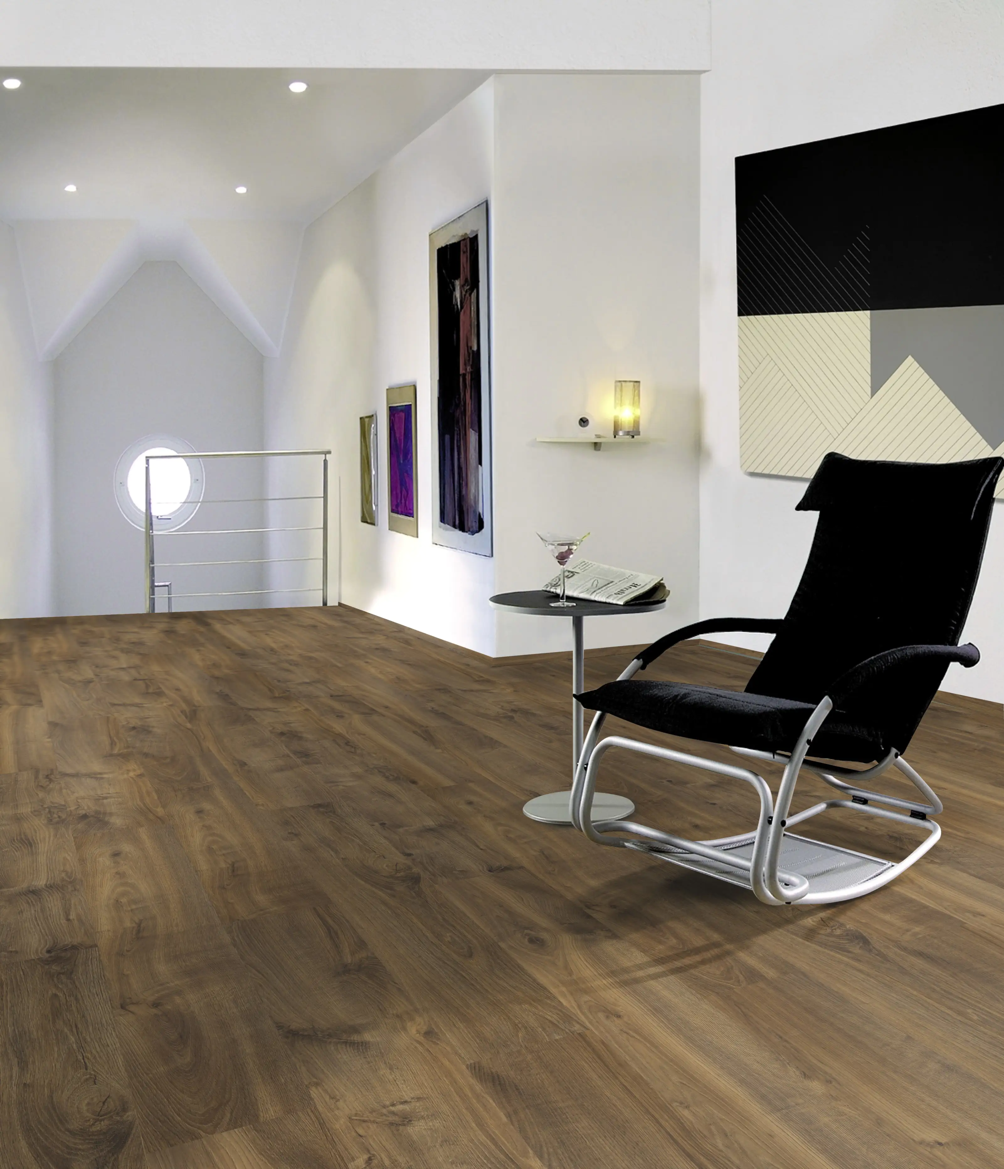 Classen Laminat Edition 7 128,6 x 19,4 cm 7 mm Eiche Avana braun