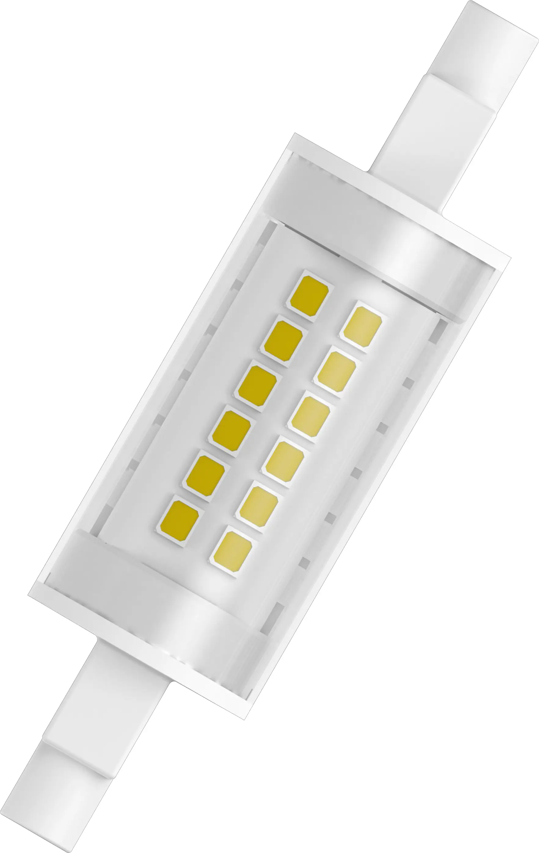 Osram LED Leuchtmittel Slim Line 78 R7s 7W warmweiß, klar