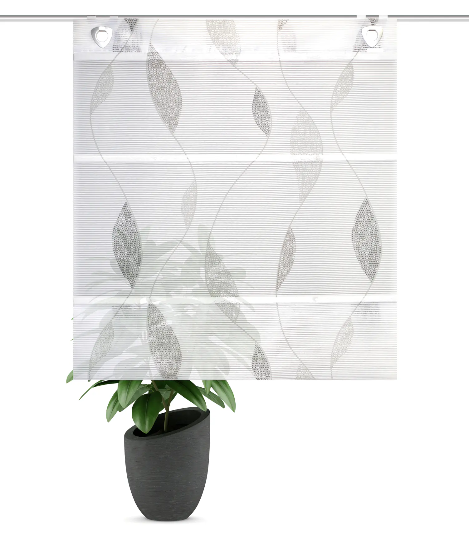 Magnetrollo Bambus Paolo stein 130 x 45 cm