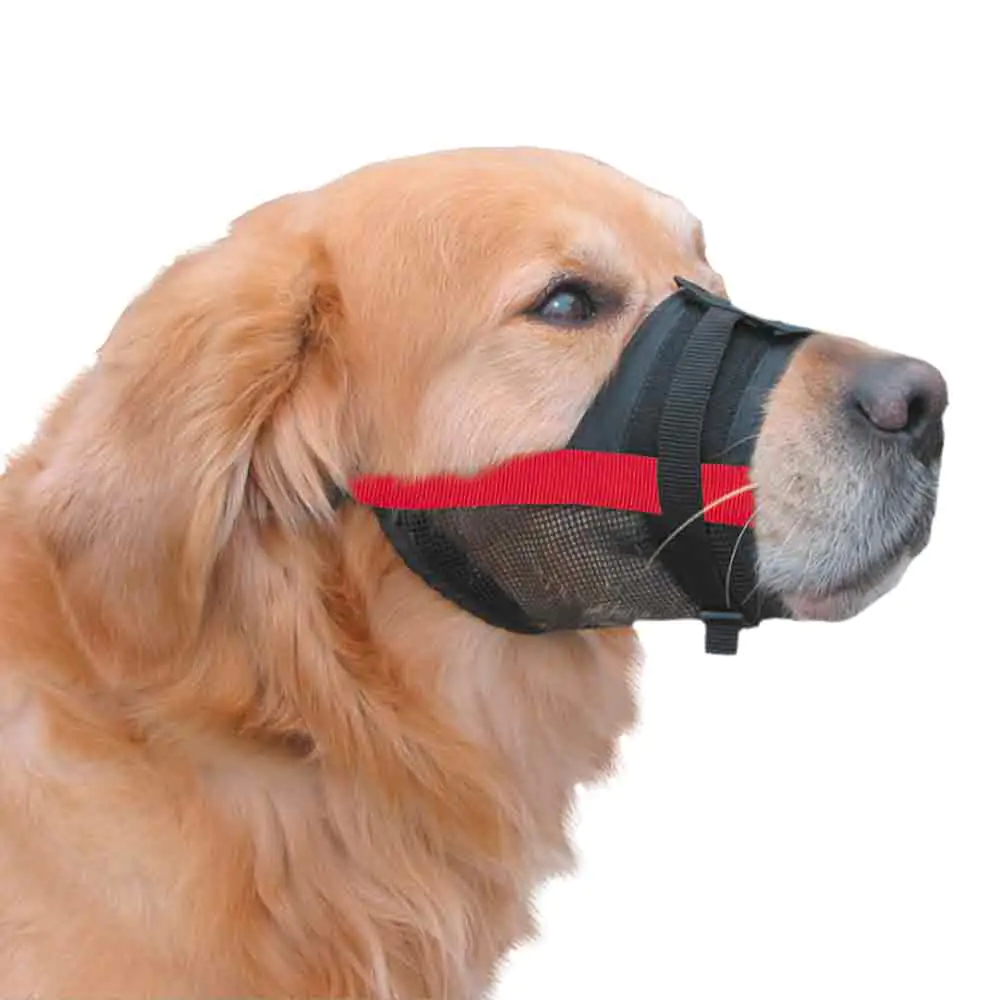 Nobby Hundemaulkorb verstellbar XL rot