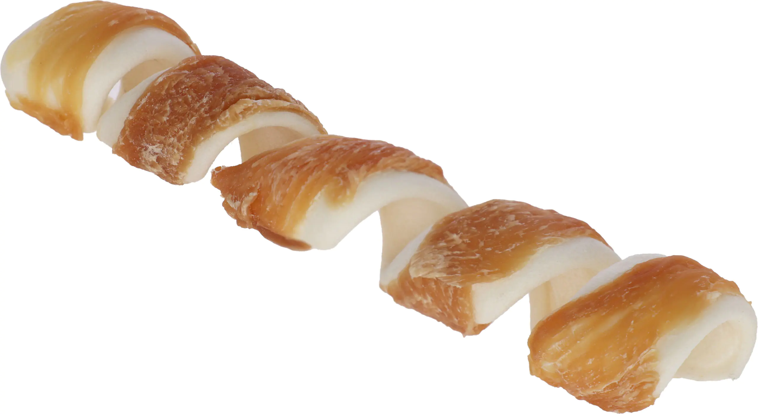 Kerbl Hundesnack Rinderhaut Kauspirale mit Hühnchen 55 g