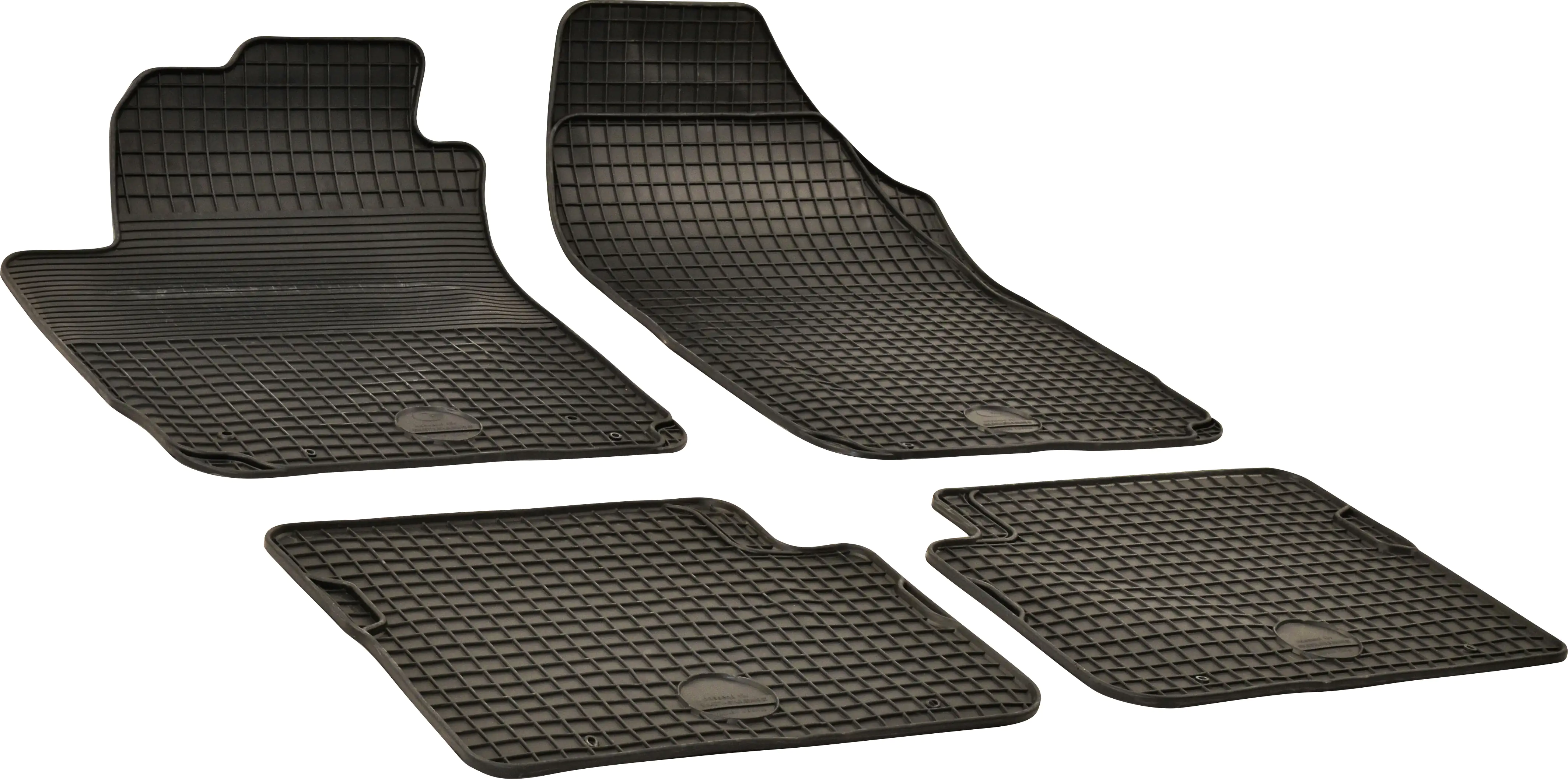 Walser Passform Fußmatten Gummi RubberLine für Alfa Romeo Giulietta, Fiat Bravo II, Fiat Stilo, Lanc