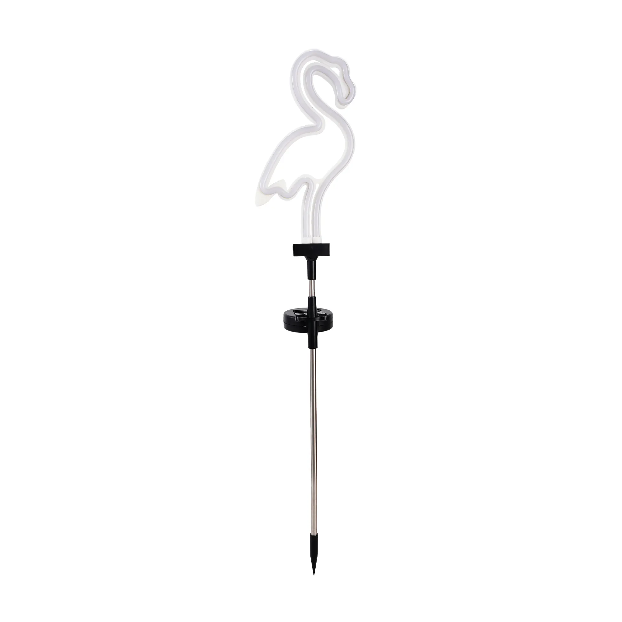 Dapo LED Solarstecker Flamingo pink