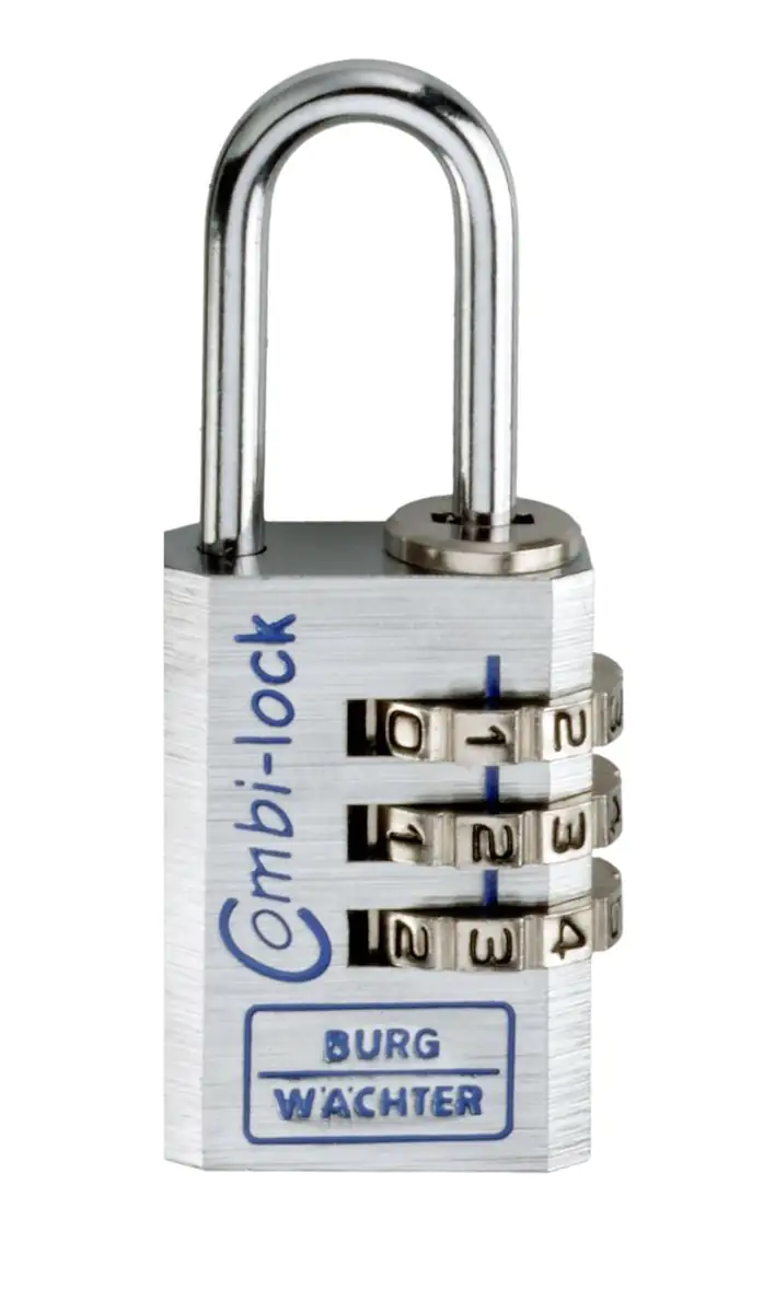 Burg Wächter Zahlenschloss Combi Lock 90 20 Chromo SB 9.0 x 22.0 mm