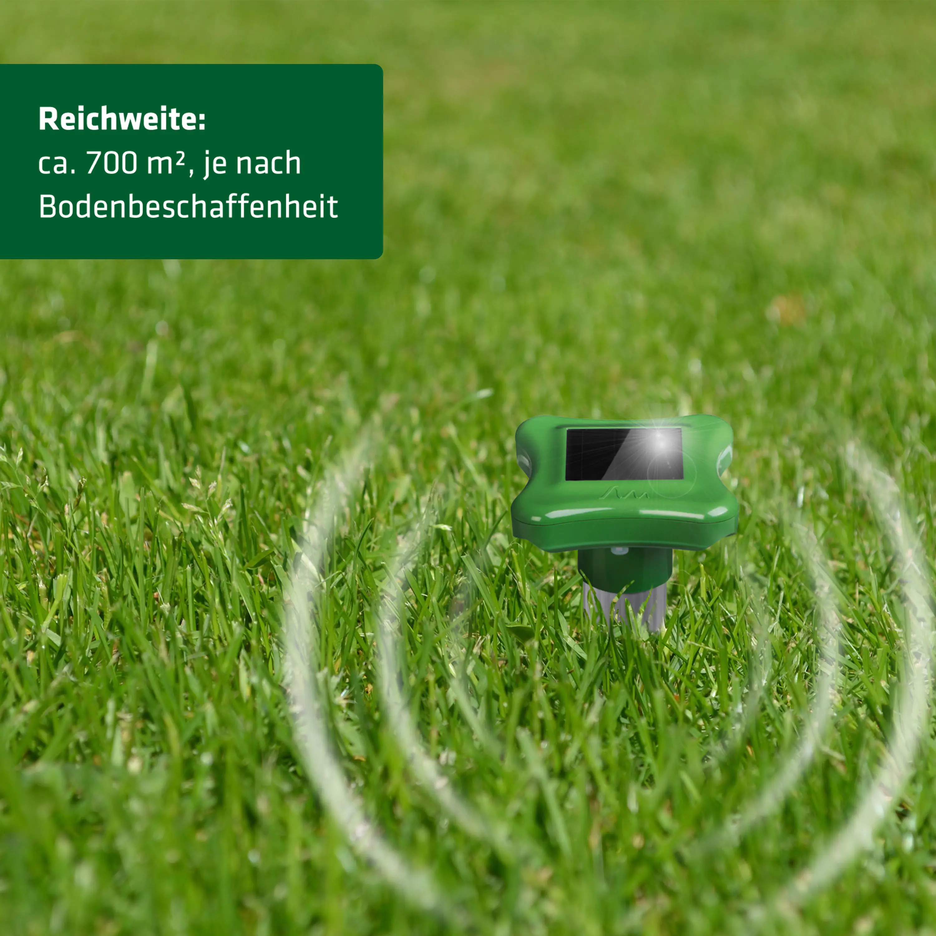 Gardigo Solar Maulwurfabwehr Alu 1 Stück