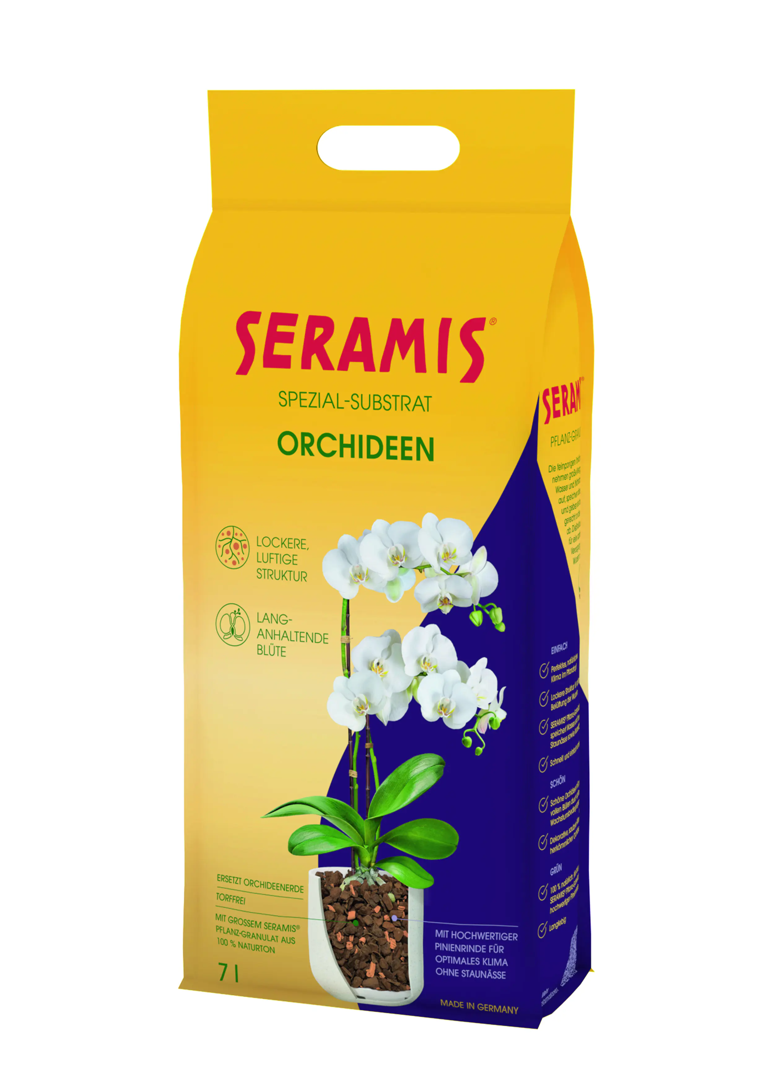 Seramis Spezial-Substrat für Orchideen 7 l