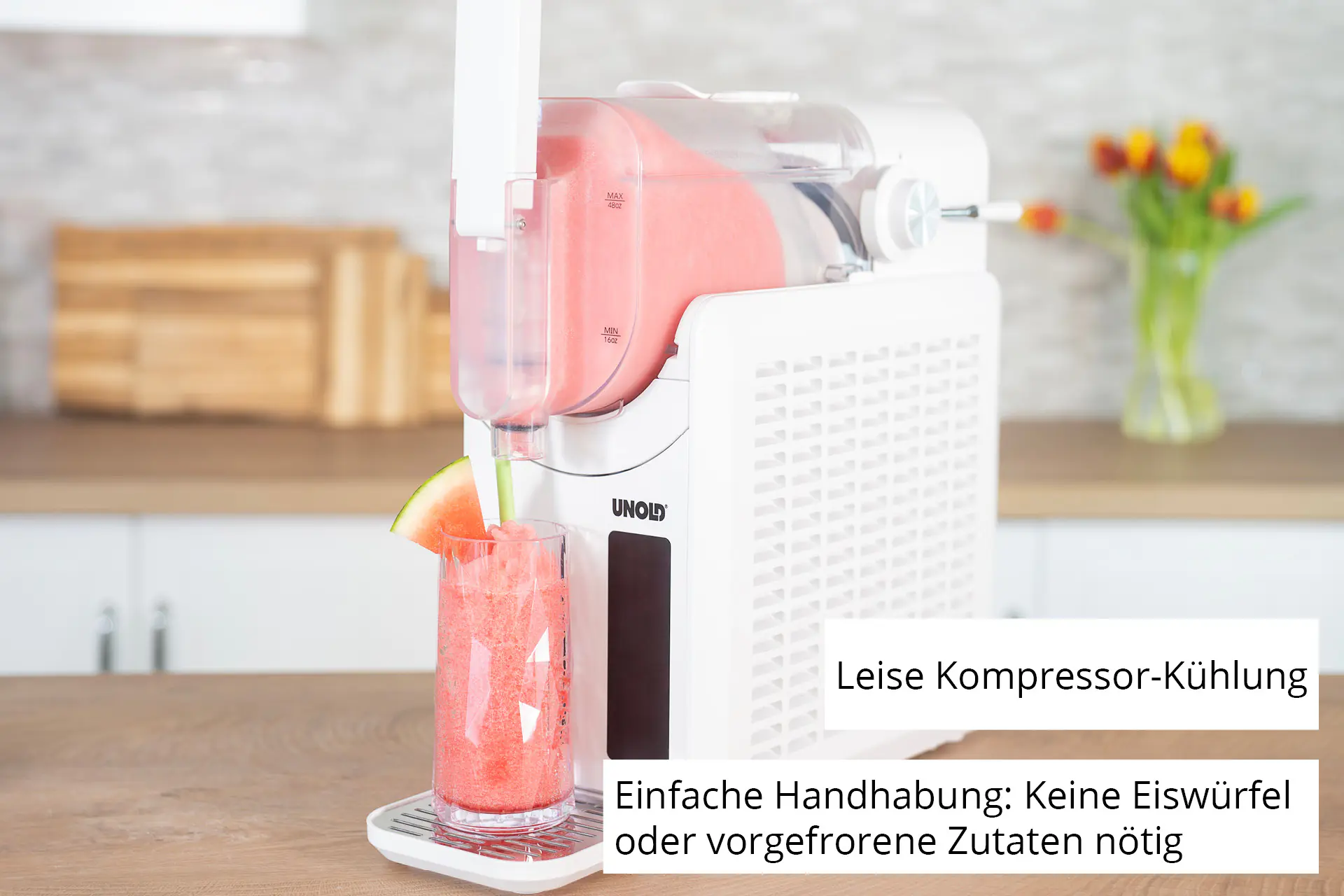 Unold Slush-Eismaschine Susi 48940 2 L weiß