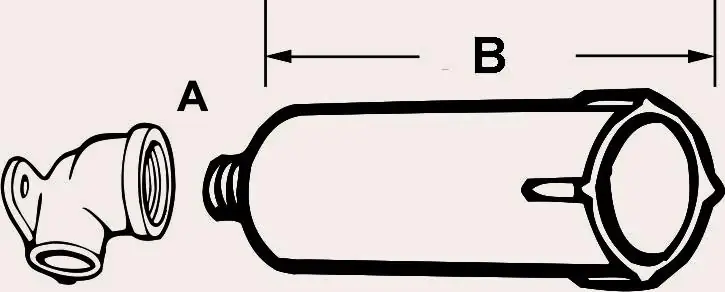 Cornat Baustopfen mit Metallgewinde