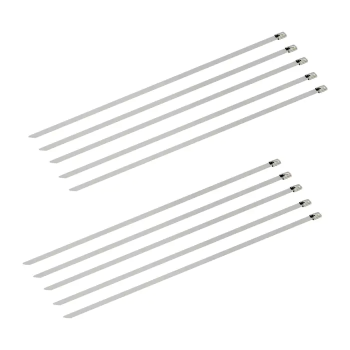 Schwaiger Edelstahl-Kabelbinder 7,9 x 250 mm 10 Stück