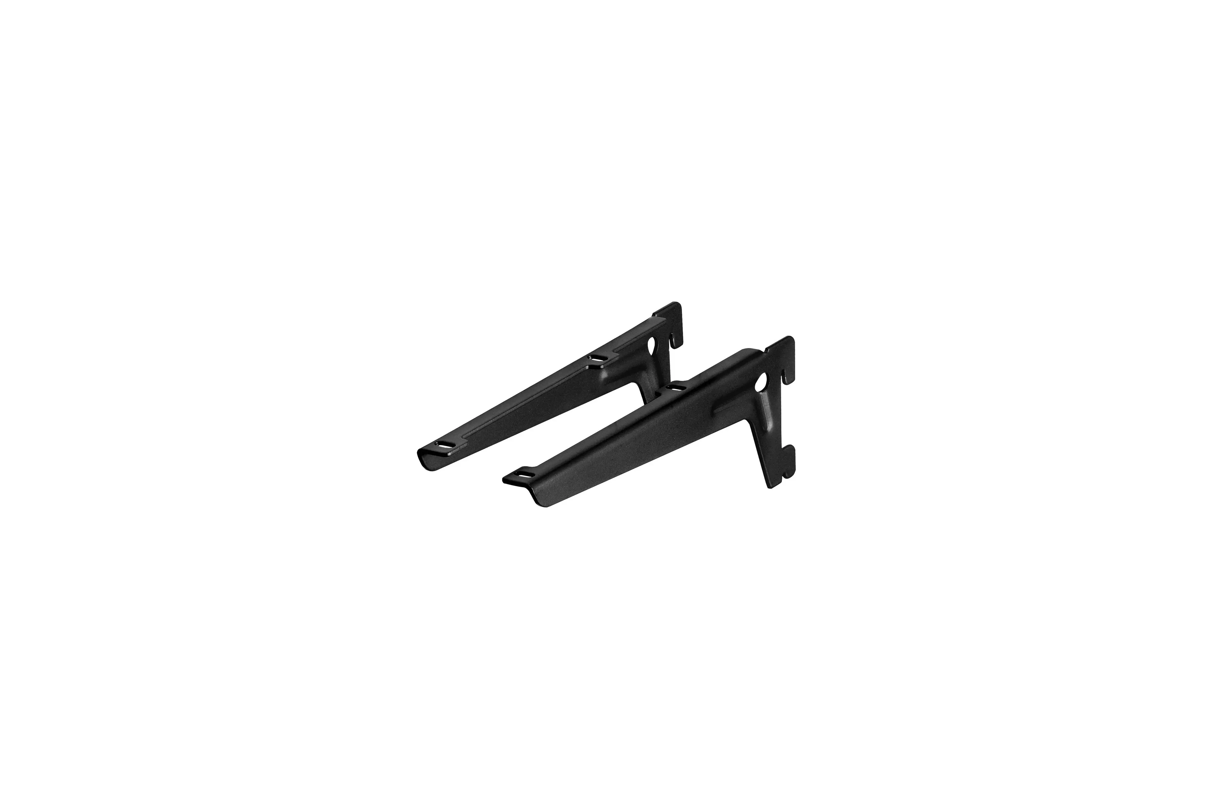 Dolle Winkelträger 1-Reihig 23 cm schwarz Metall