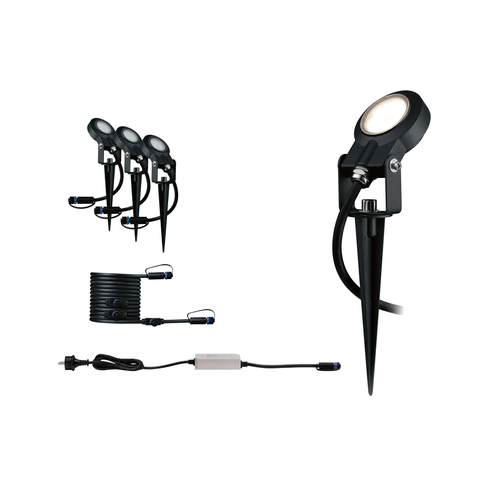 Paulmann Plug & Shine Basisset Erdspieß Sting Outdoor