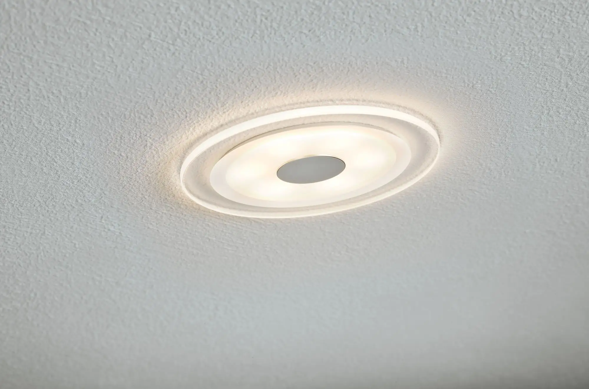 Paulmann LED Einbauleuchtenset Whirl alu satin rund 5,5 W 3er Set