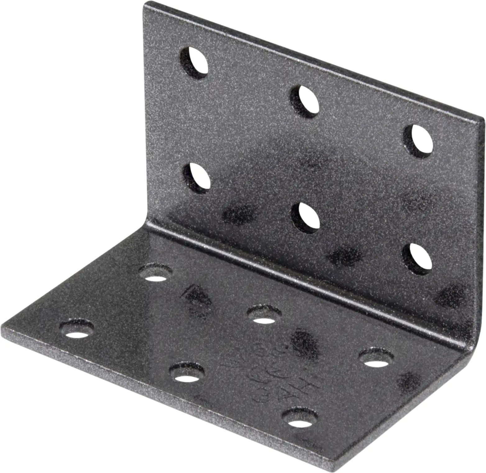 Alberts Duravis Lochplattenwinkel schwarz diamant, 40 x 40 x 60 mm