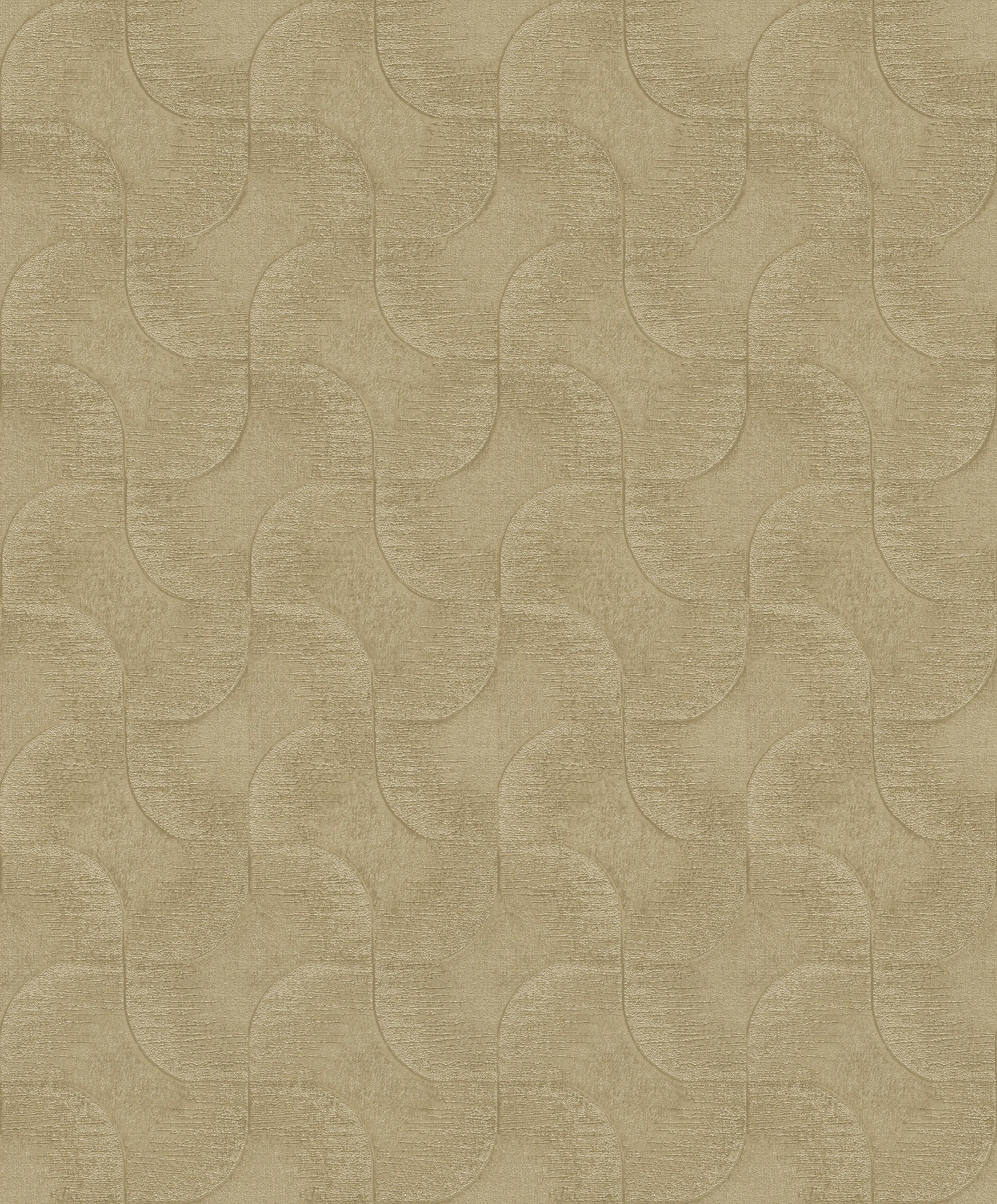 Rasch Vliestapete Muster Grafik Sky Lounge gold 10,05 x 0,53 m