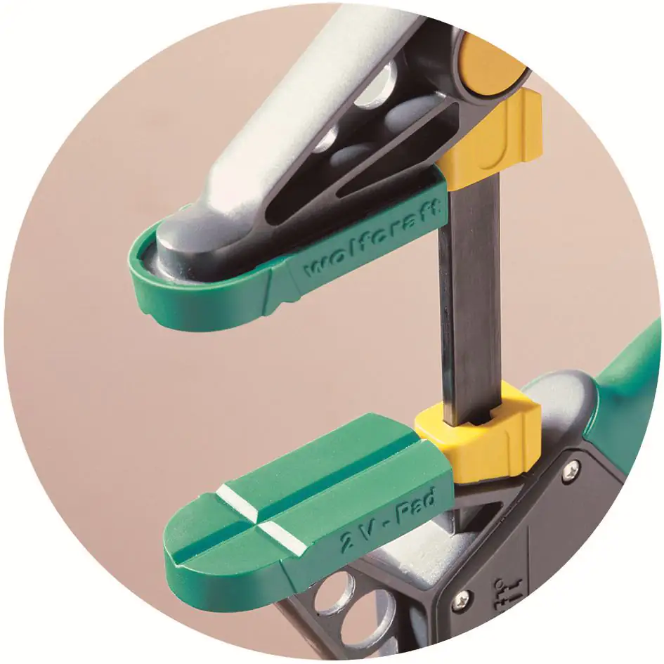 Wolfcraft Einhandzwinge Pro Dehnbereich 21 - 41 cm 450 mm