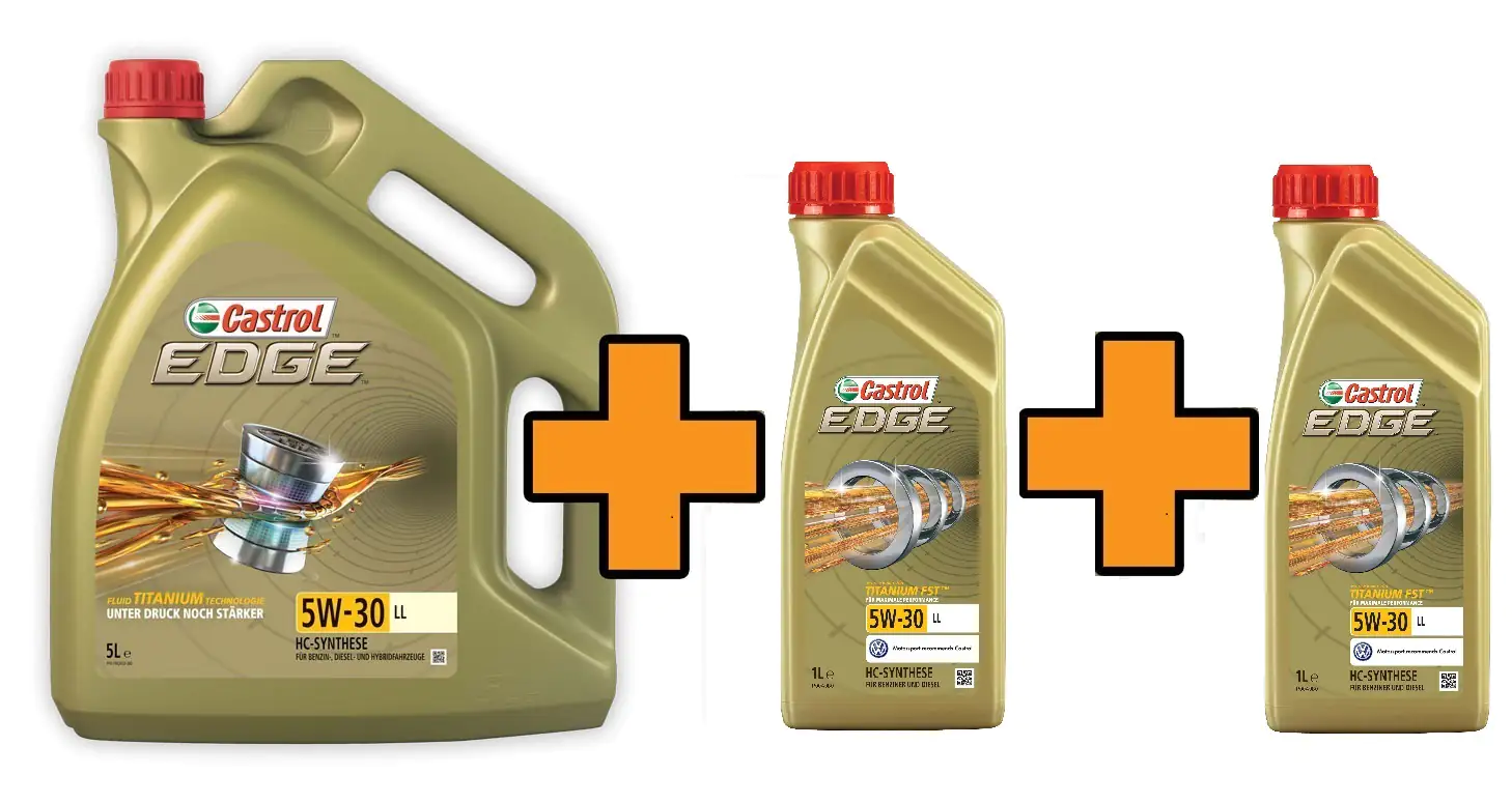 Castrol Motoröl Edge 5W-30 LL 5+1L+1L Aktion