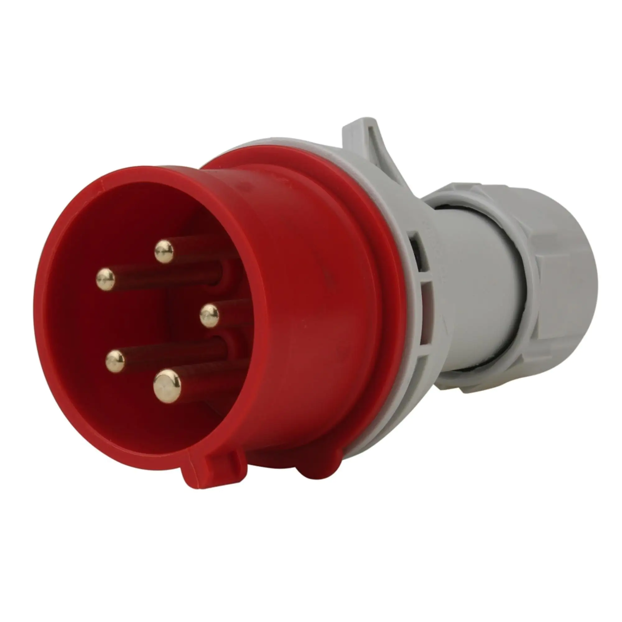 PCE CEE-Stecker 5-polig 16A rot