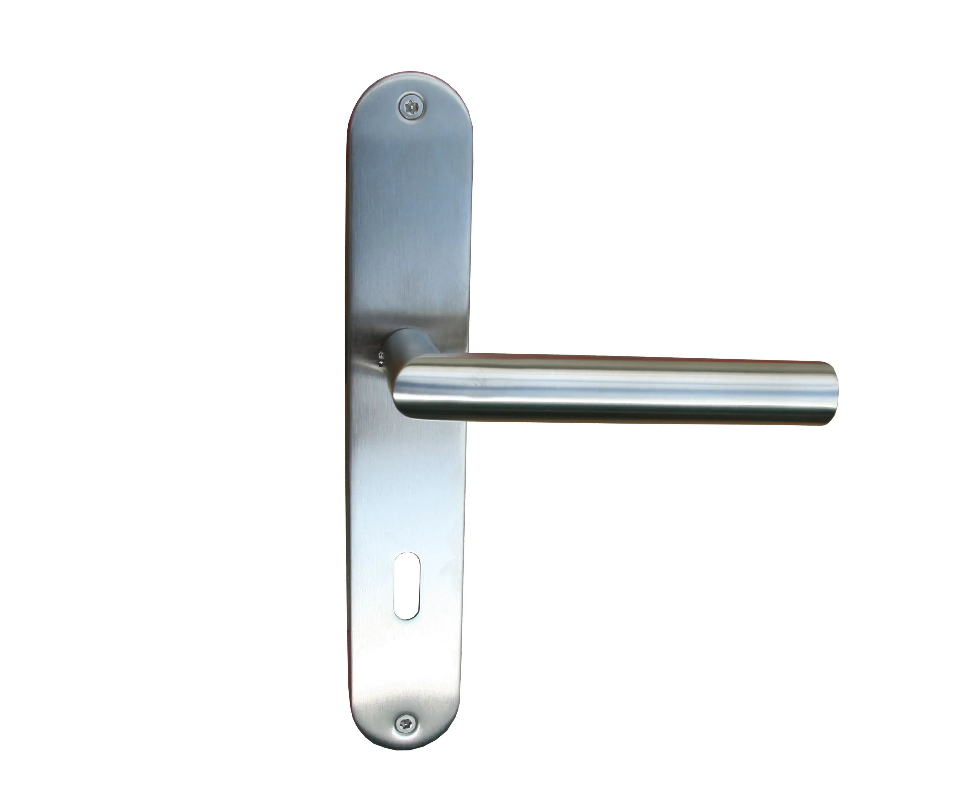 TrendLine BB-Langschildgarnitur Edelstahl 23,5 x 4 cm abgerundet