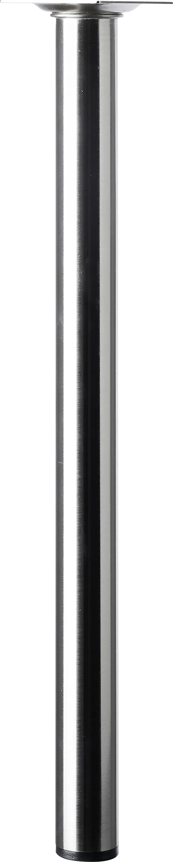 Hettich Tischbein 3,0 x 40 cm Edelstahl-Optik - 1 Stück