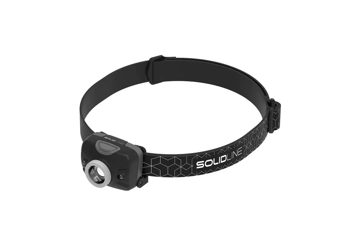 Ledlenser Stirnlampe Solidline SH2 100 lm, 3 x AAA, schwarz