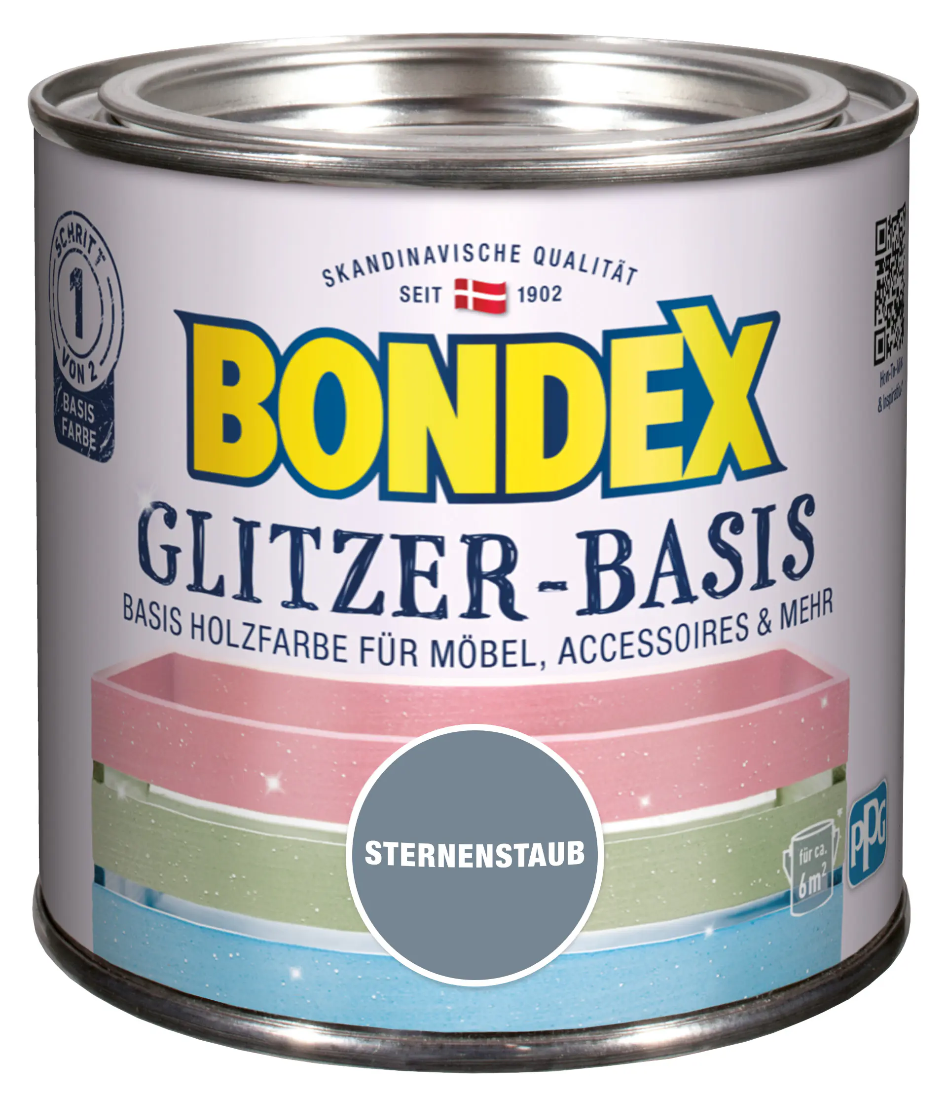 Bondex Glitzer-Basis 500 ml basis sternenstb