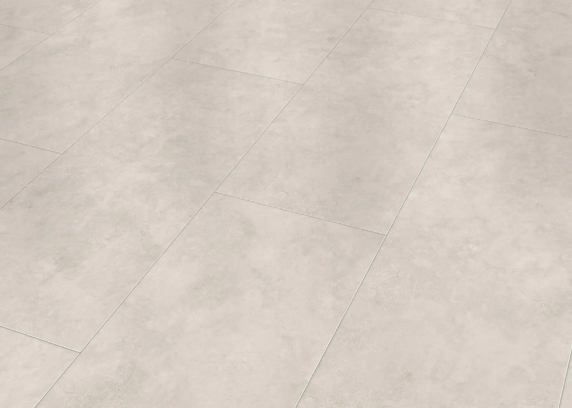 Classen Visiogrande Laminat Fliese Megaloc Aquaprotect 60,4 x 28 cm Sichtestrich weiß