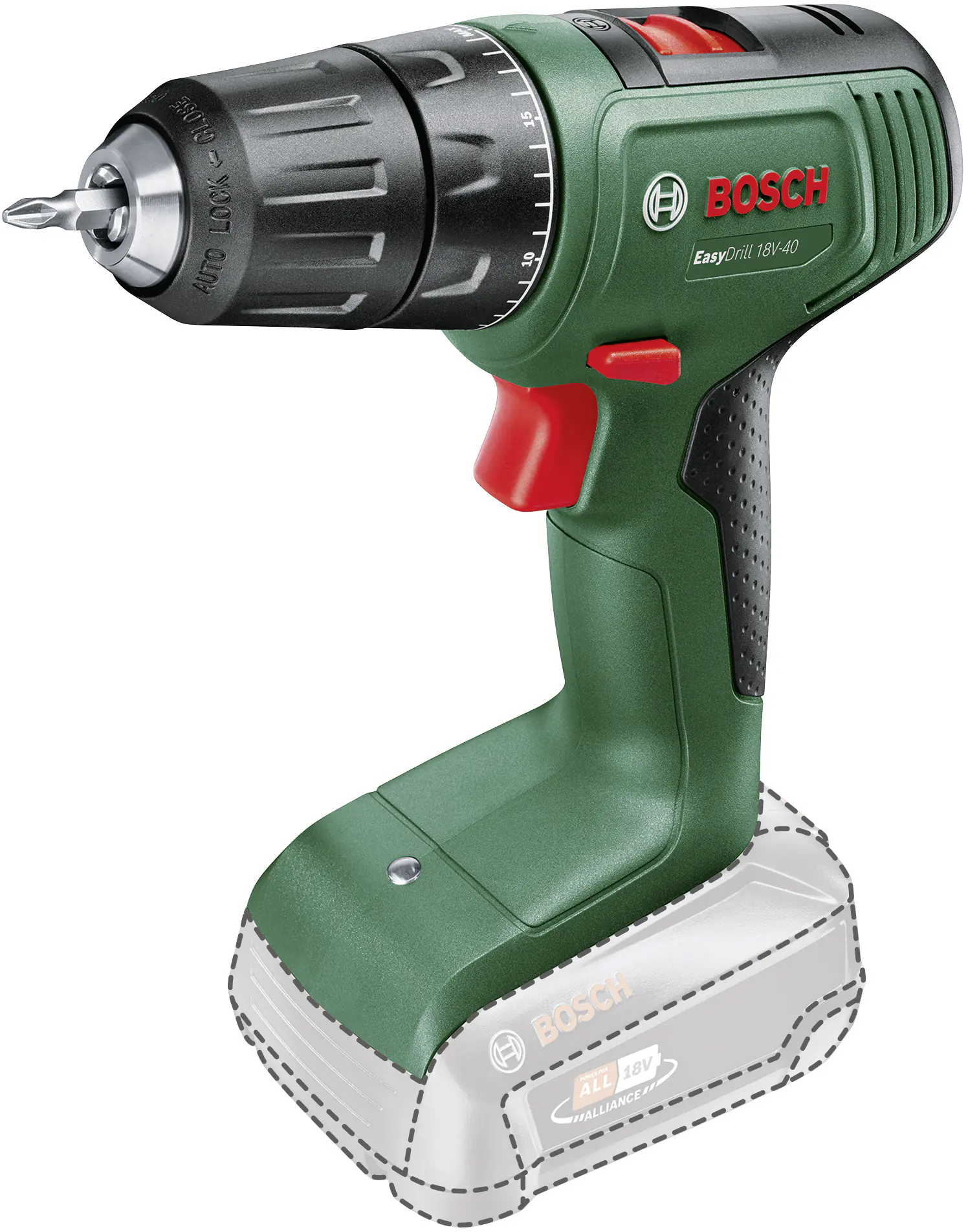 Bosch Akku-Bohrschrauber EasyDrill 18V-40 Solo