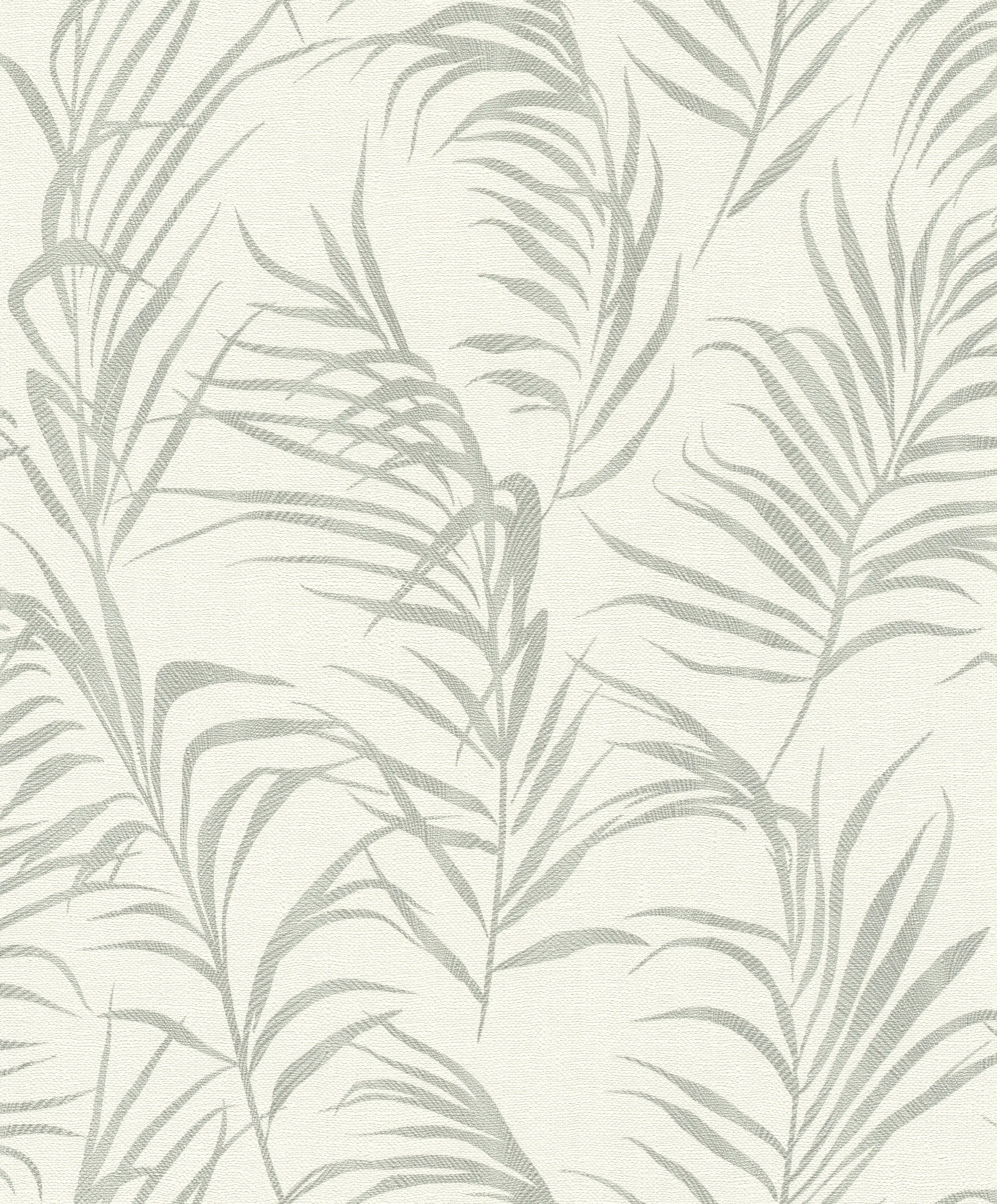 Rasch Vliestapete 560855 Barbara Home III, Blätter beige grün, 10,05 x 0,53 m