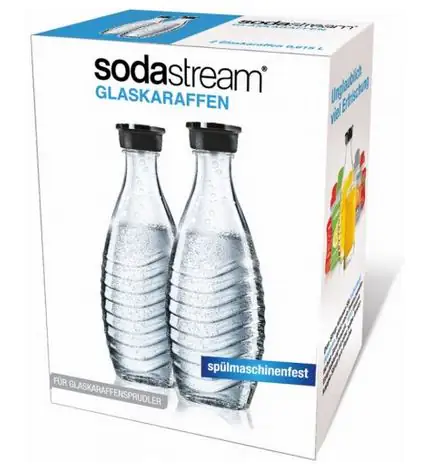 Sodastream Glaskaraffe Duo-Pack 2 x 0,6L