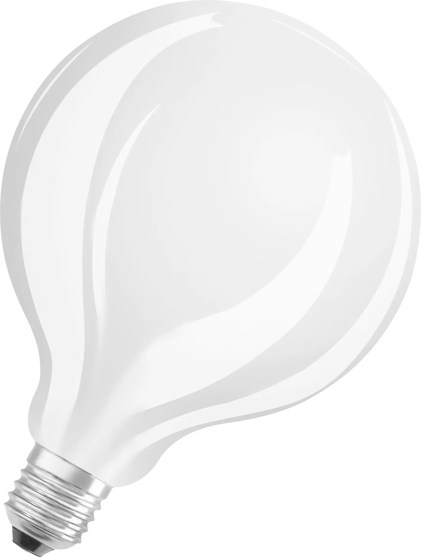 Osram LED Leuchtmittel Globe 95 E27 11W warmweiß, dimmbar, weiß-matt