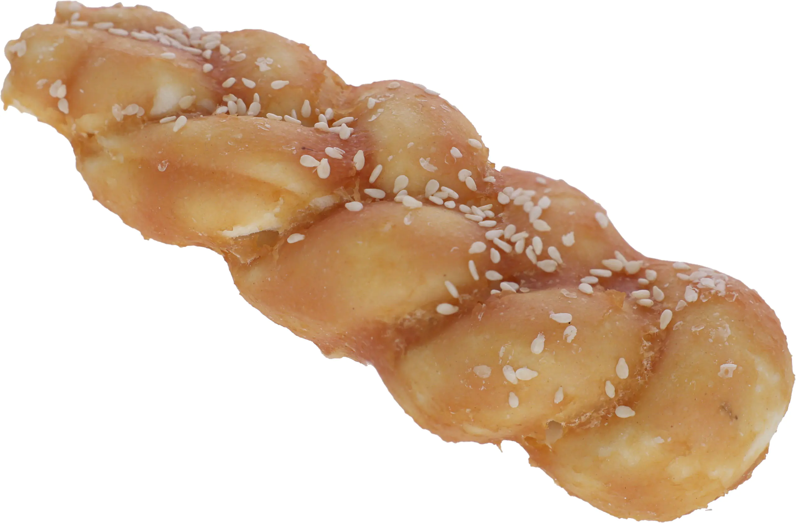 Kerbl Hundesnack Rinderhaut Zopf mit Hühnchen 75 g