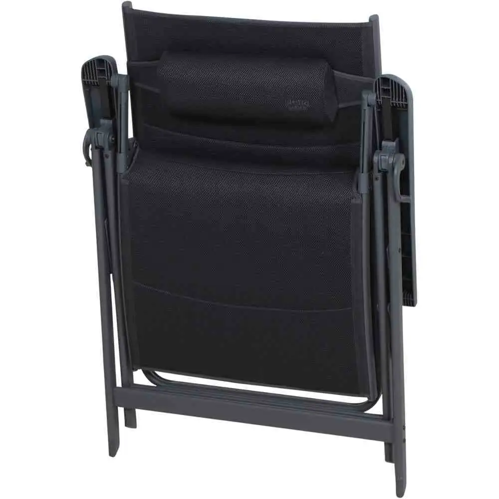 Siena Garden Camping Relaxstuhl Premium anthrazit