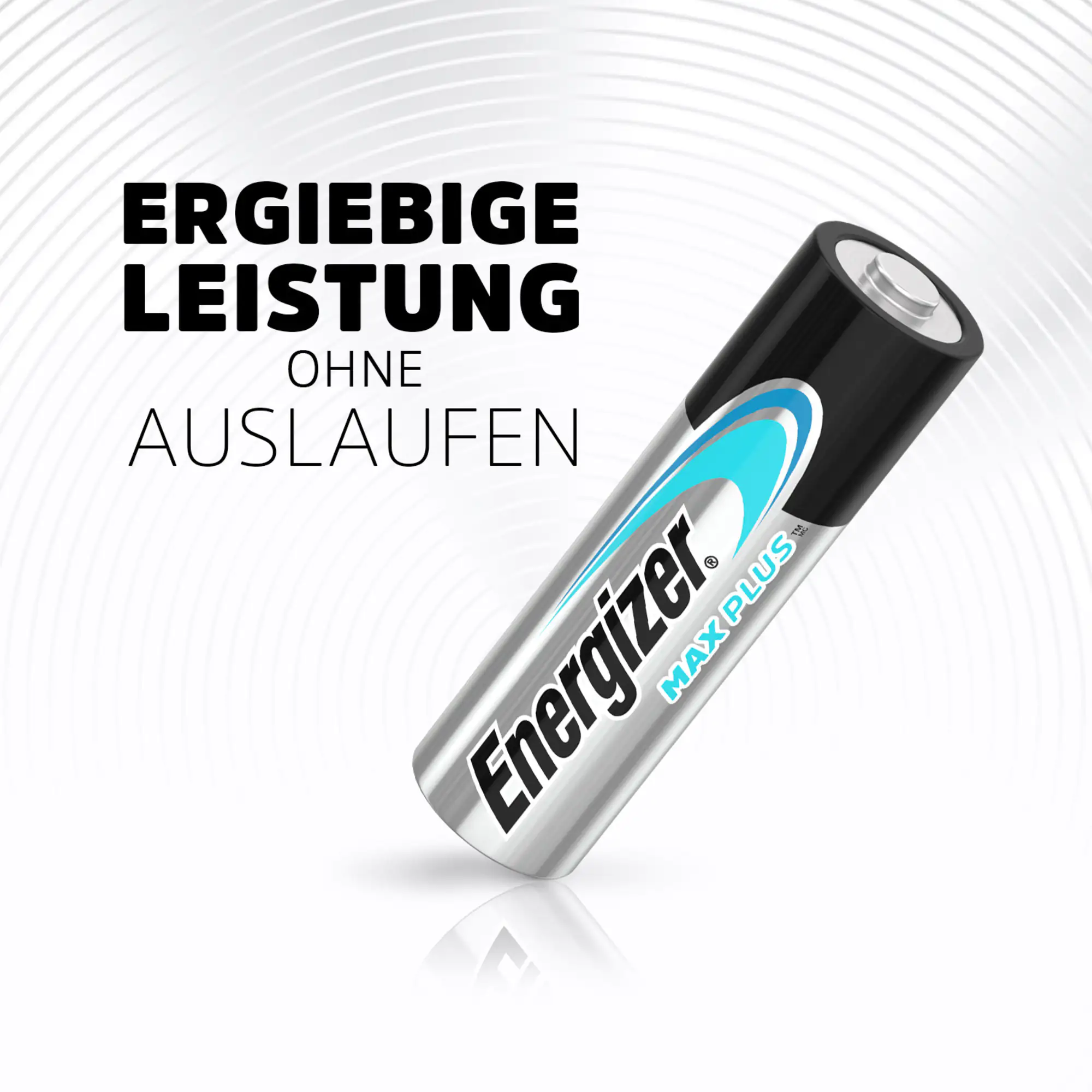 Energizer Alkaline Max Plus Mignon AA 1,5 V, 4er Pack