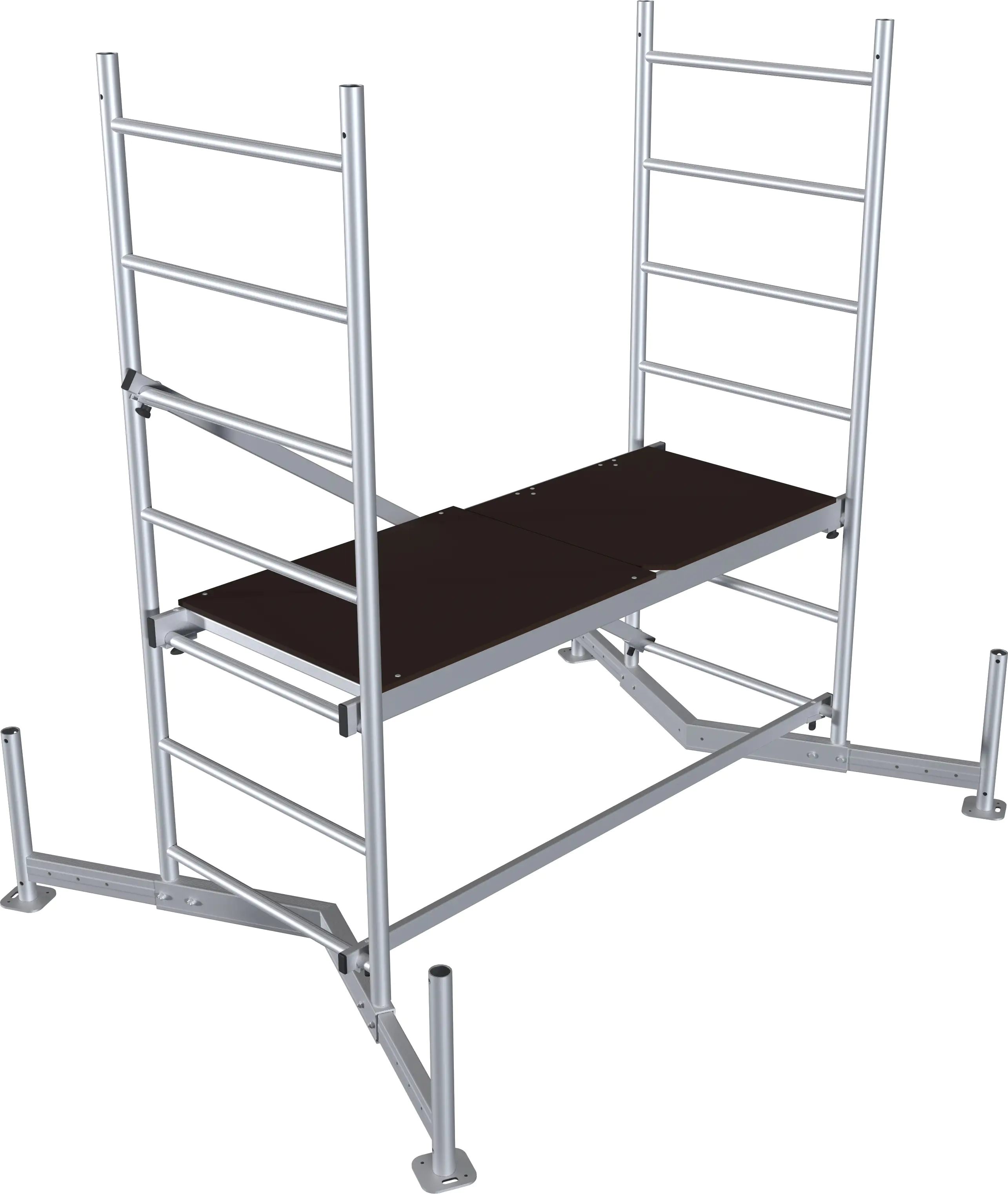 Krause Arbeits-Grundgerüst MONTO ClimTec Aluminium 3 m