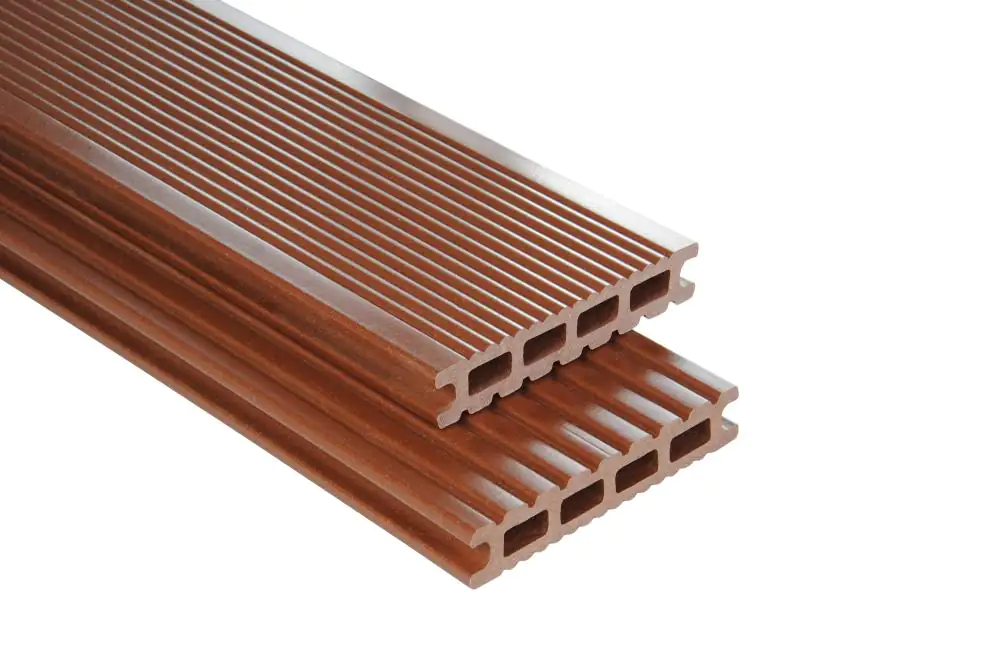 Kovalex Terrassendiele WPC 14,5 x 2,6 cm braun mattiert Meterware