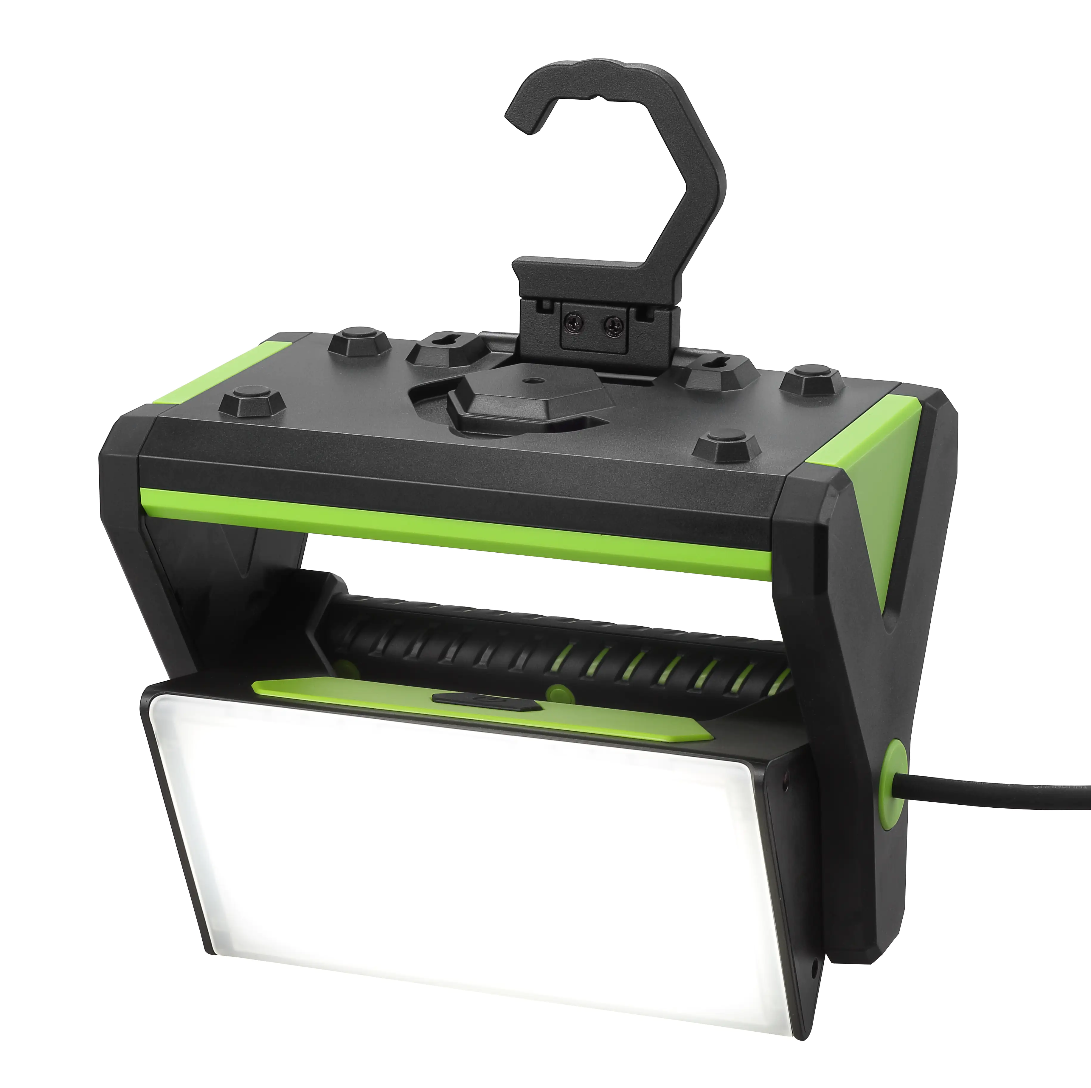 REV LED Arbeitsleuchte Y-Light 30 W grün schwarz, 300° Rotation möglich