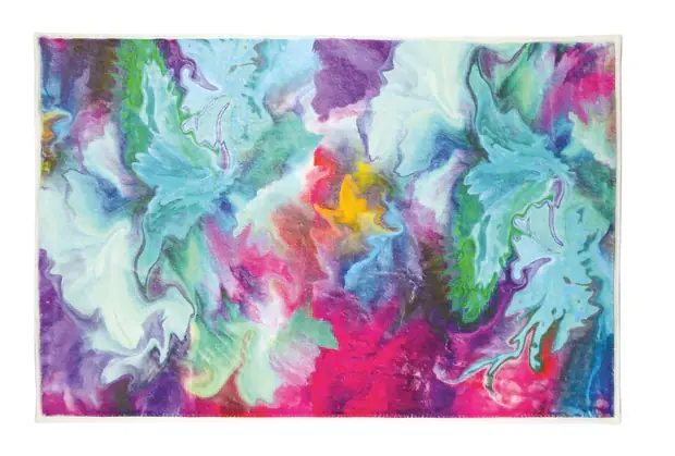 Kleine Wolke Badteppich Marco multicolor 50 x 80 cm