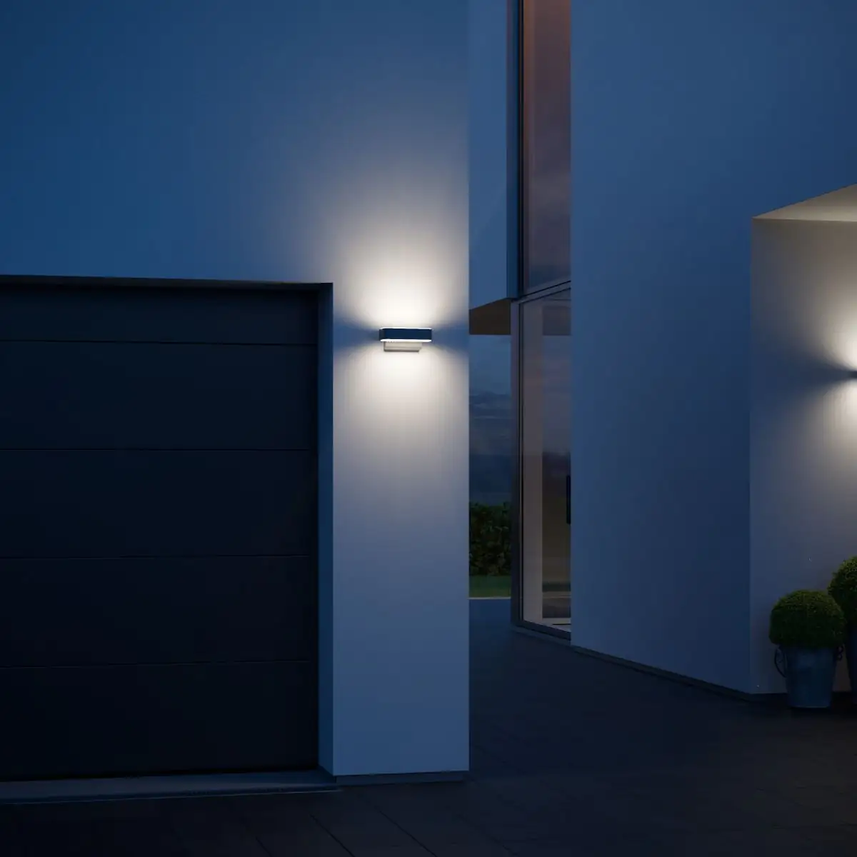 Steinel Außenleuchte L 810 SC Anthrazit Up- & Downlight