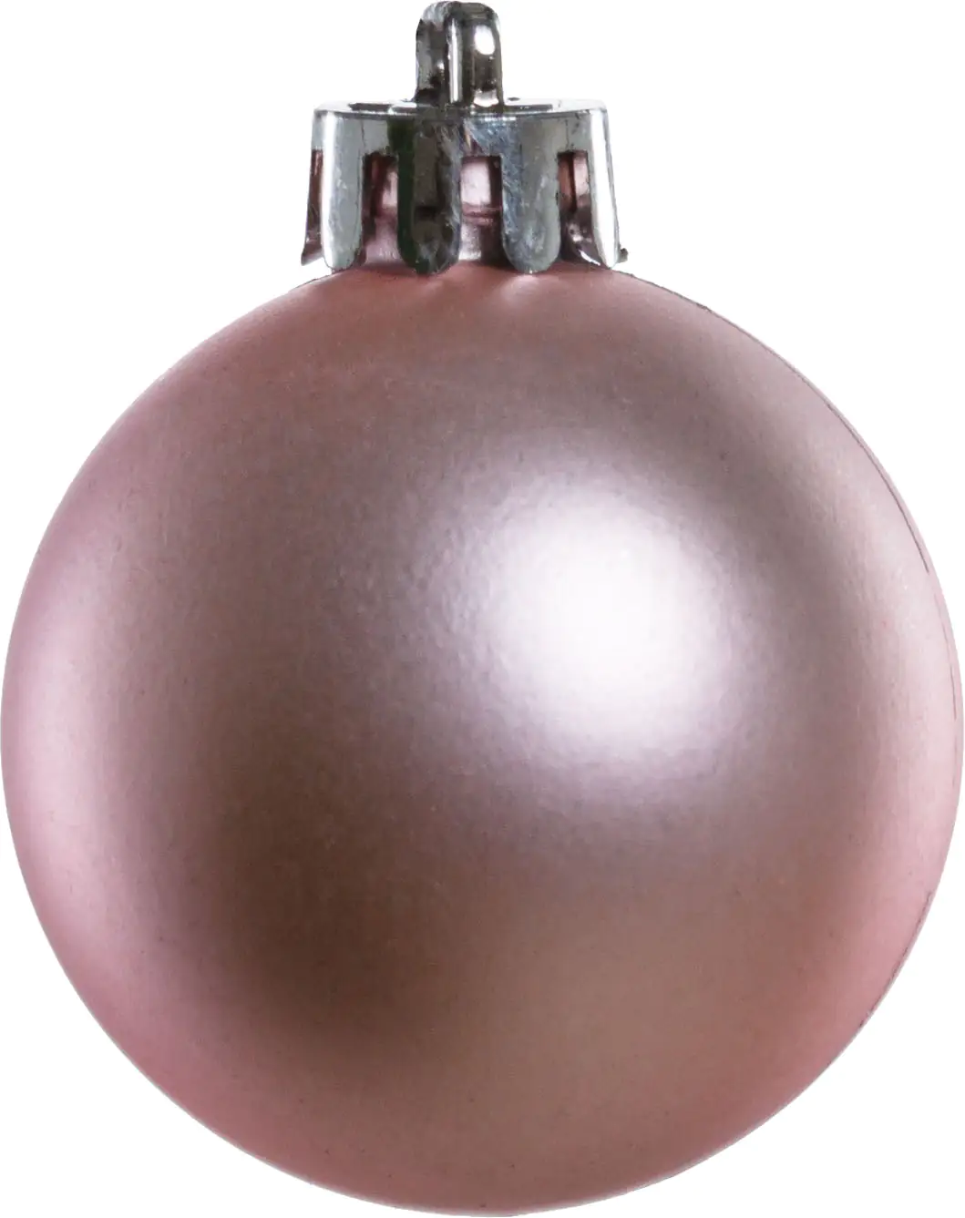 TrendLine Weihnachtskugeln bruchfest, langlebig Ø 4 cm rosé 16 Stück