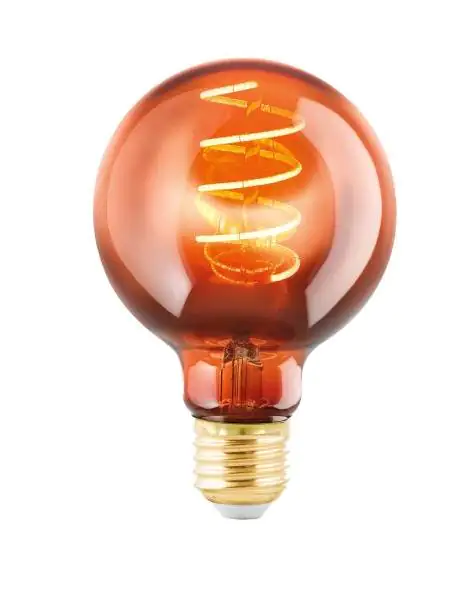 Eglo LED Globe G80 E27 4W kupfer