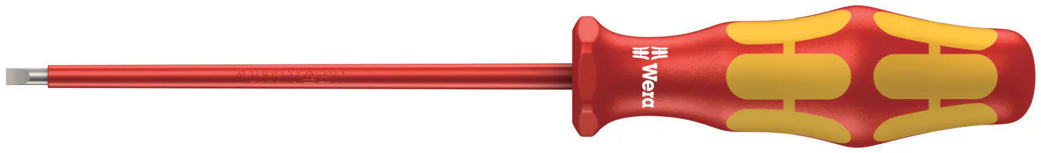Wera VDE-Schlitz-Schraubendreher 160 i 0,5 x 3 mm