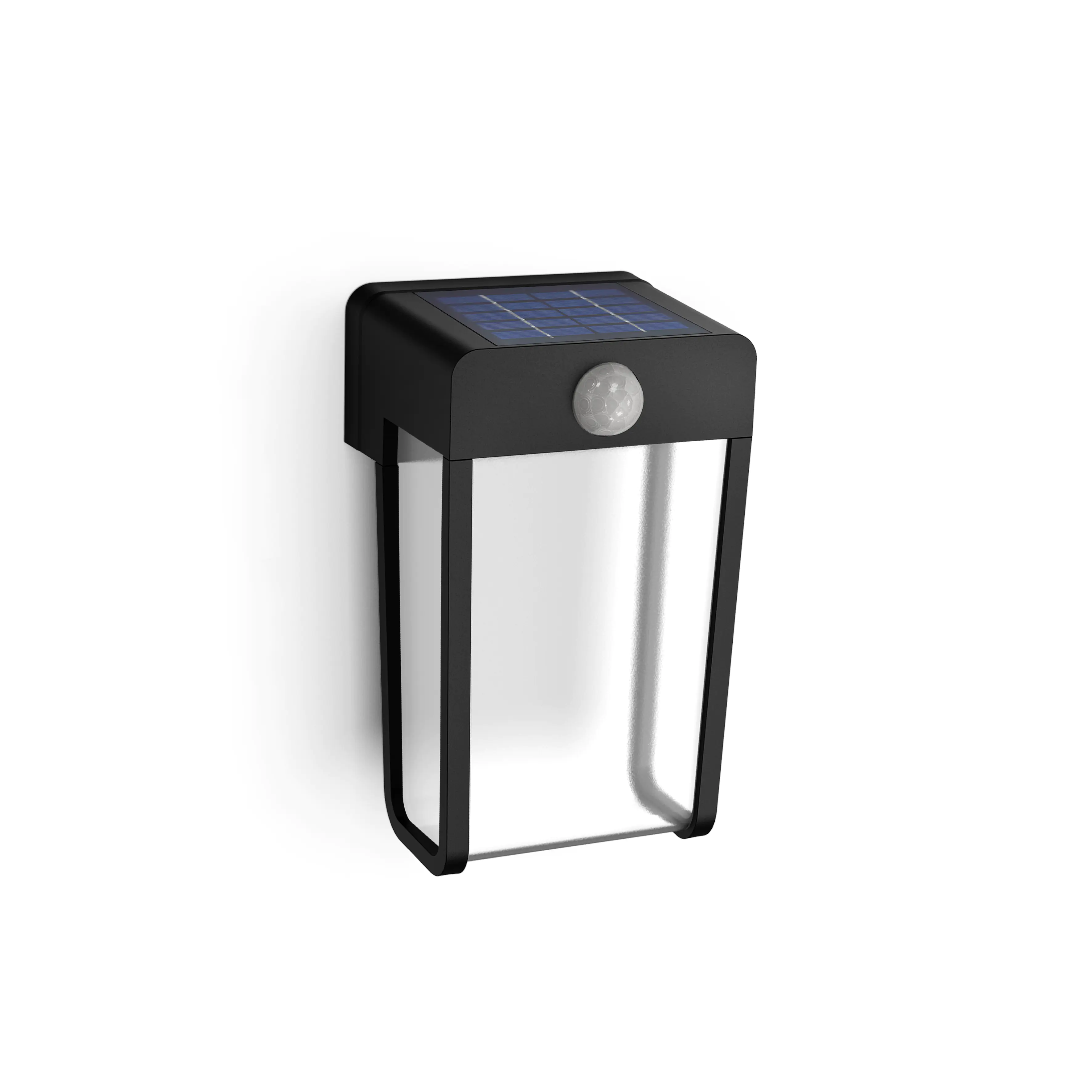 Solar Wandleuchte Shroud 20,5 x 12,5 x 12 cm transparent