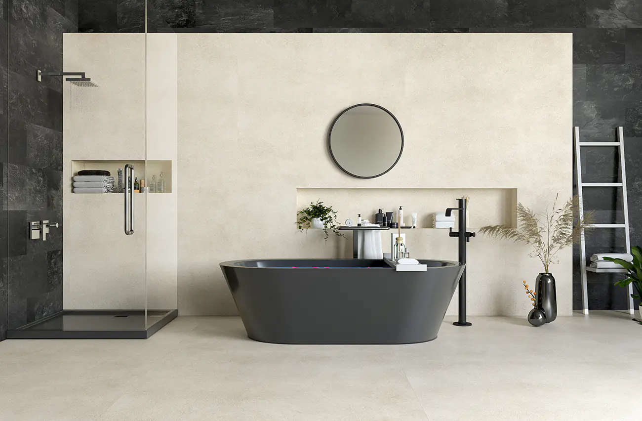 Classen Wandverkleidung Vario Stone white 255 x 120 cm x 3 mm
