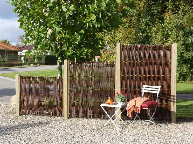 Plus Zaunelement Luxus Weide 120 x 110 cm