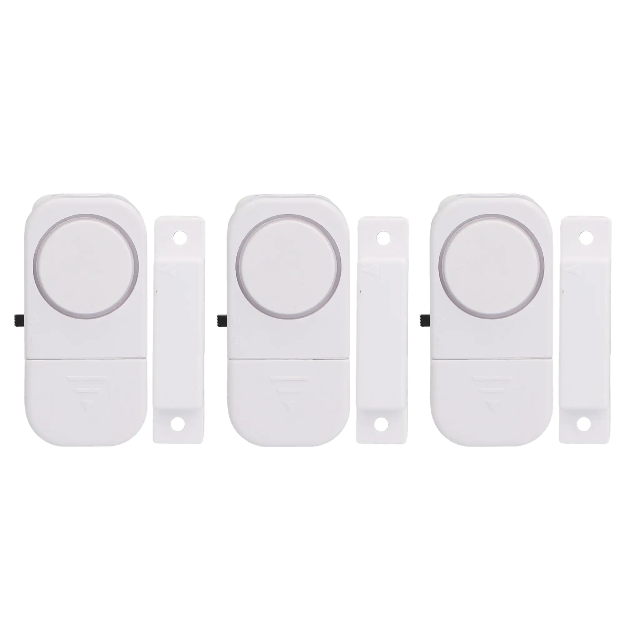 Fenster & Türalarm weiß 3er Pack weiß, ohne Bohren