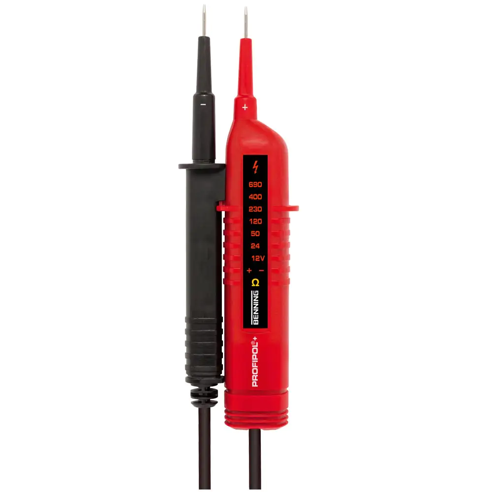 Benning Duspol Spannungsprüfer Profipol+ Durchgangsprüfer, 12 - 690 V